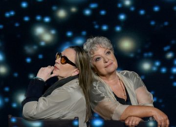Η Τάνια Τσανακλίδου και η Λίνα Νικολακοπούλου στα Σχήματα των Αστεριών